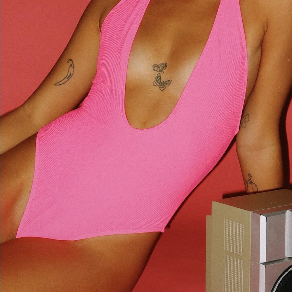 Dippin' Daisy's Cheryl Hot Pink One Piece Swimsuit